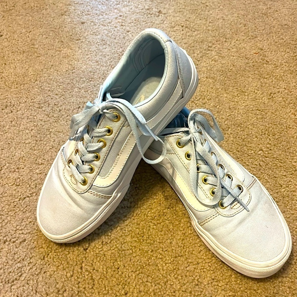 Vans Ward Lo Sneaker Women's Size 8 Powder Blue